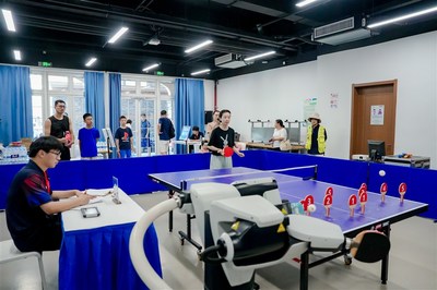科技賦能全民健身，智慧賽事點(diǎn)亮社區(qū)——上海市智能乒乓球賽真新站活力開賽